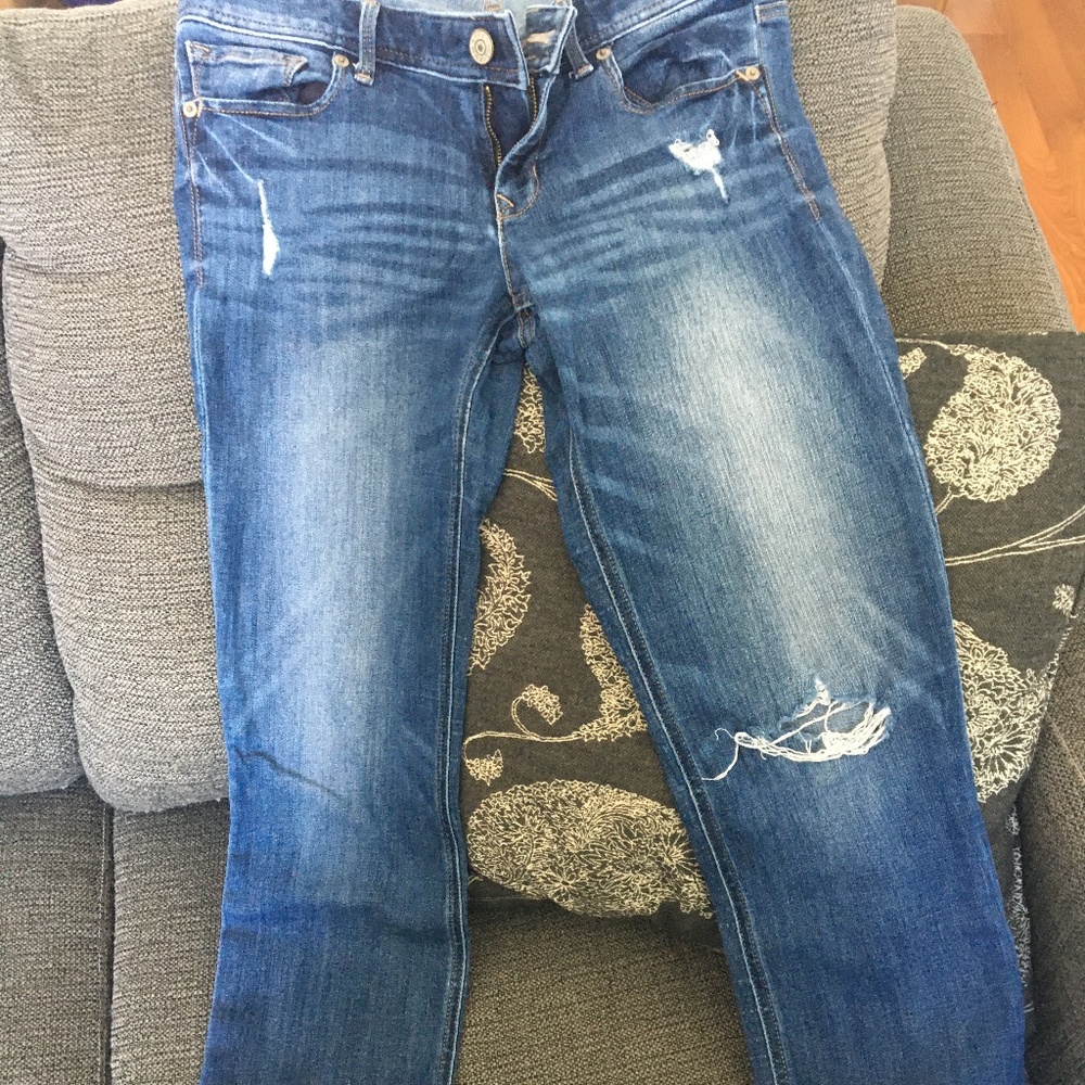 Express Stella Cropped Skinny Jean - 8